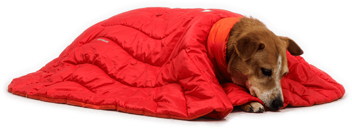 Ruffwear Palisades Sleep Poncho Red Currant Ruffwear