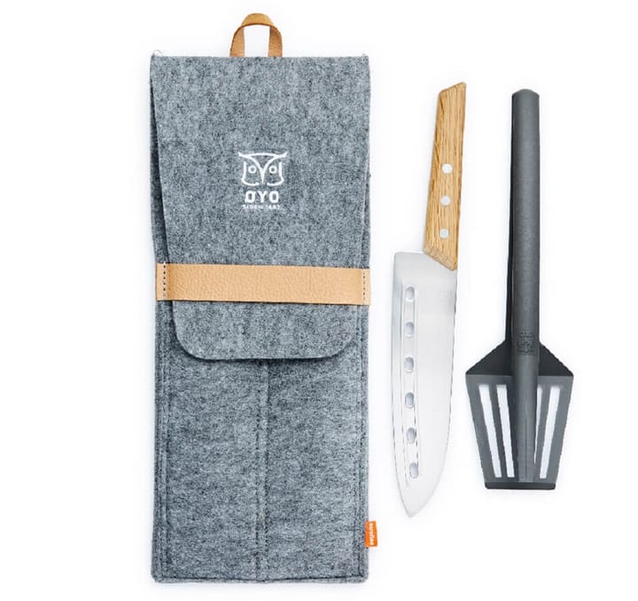 Øyo Duo Bbq Set Beige/Black Øyo Øyo Duo Bbq Set Beige/Black Øyo