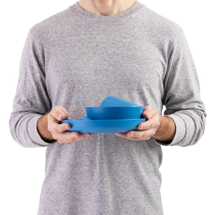 Sea To Summit Camp Dinnerware Set W/ Mesh Sack - [6 Piece] Cendre Blue Sea to Summit