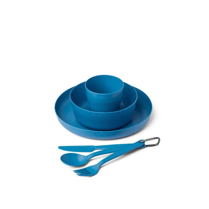 Sea To Summit Camp Dinnerware Set W/ Mesh Sack - [6 Piece] Cendre Blue Sea to Summit
