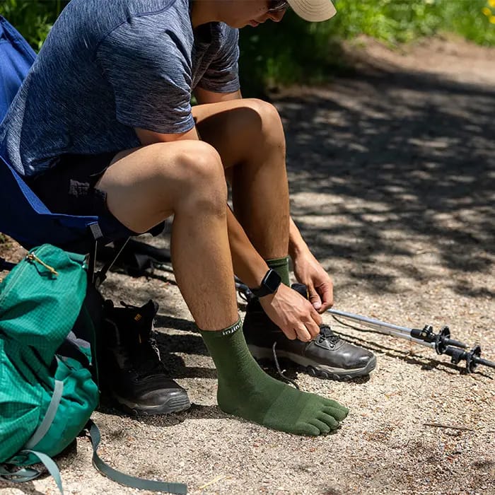 Injinji Liner Crew Wool Forest Injinji