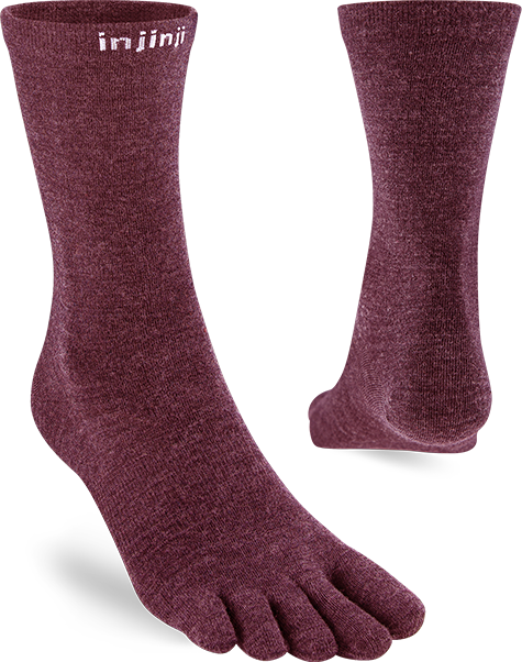 Injinji Liner Crew Wool Slate