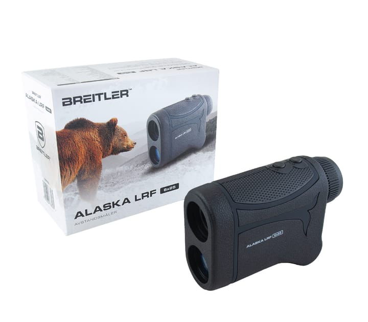 Breitler Alaska LRF 6×25 Laser Avstandsmåler 700m Sort Breitler