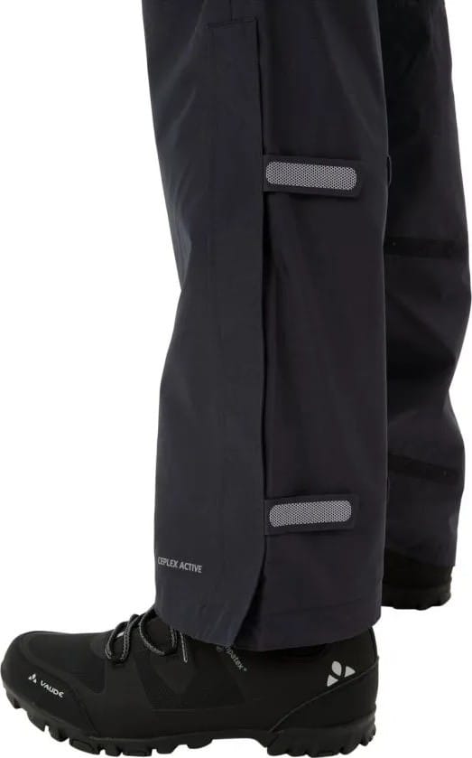 VAUDE Men's Fluid Rain Pants II Black VAUDE VAUDE Men's Fluid Rain Pants II Black VAUDE