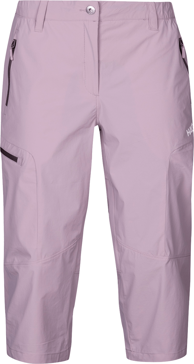 Halti Women's Pallas Cool Stretch Capri Sea Fog Lilac