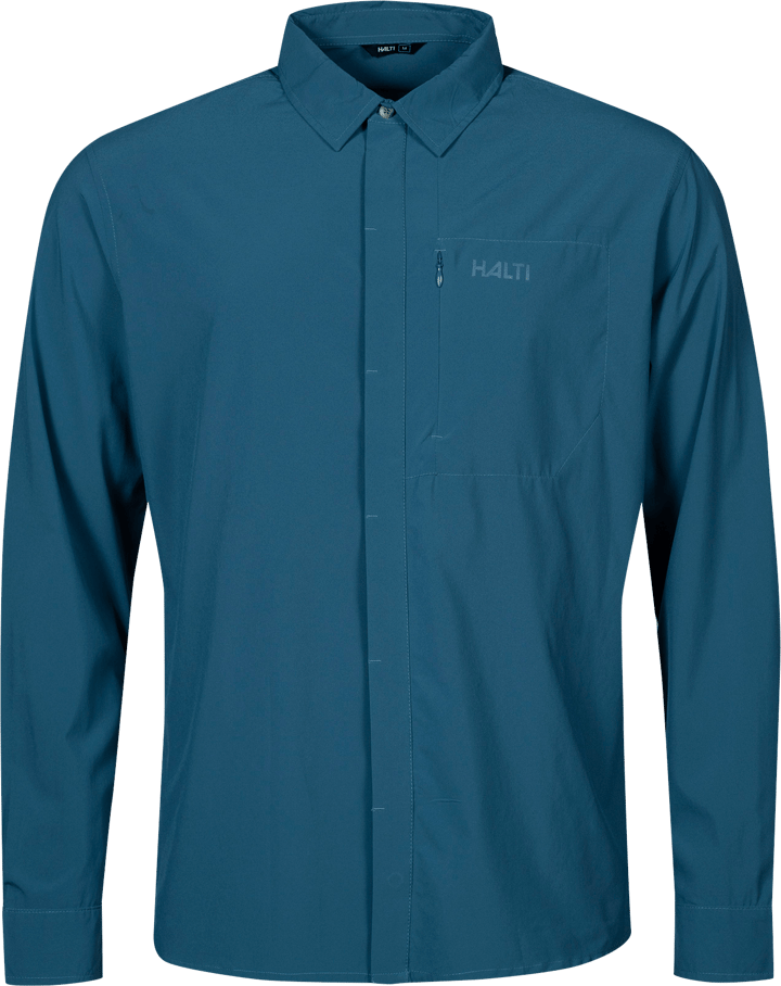 Halti Men's Samoy Long Sleeve Shirt Indian Blue Halti