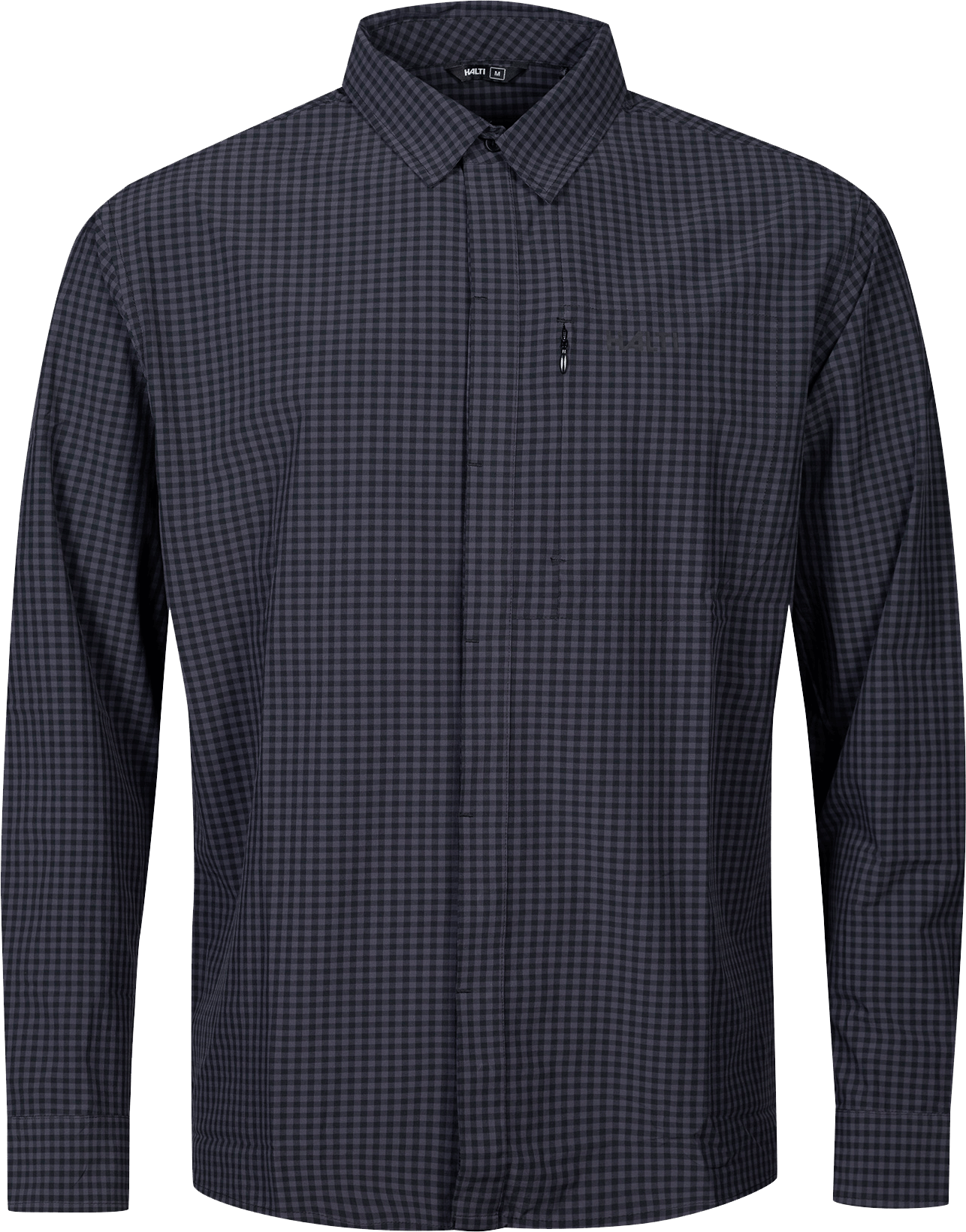 Halti Men's Samoy Long Sleeve Shirt Black Print