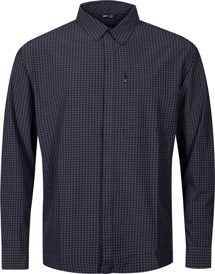 Halti Men's Samoy Long Sleeve Shirt Black Print Halti