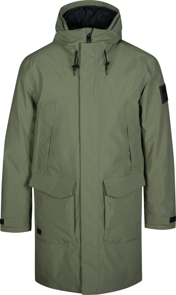 Halti Men's Bergga Warm Darymaxx Parka Four Leaf Clover Green Halti