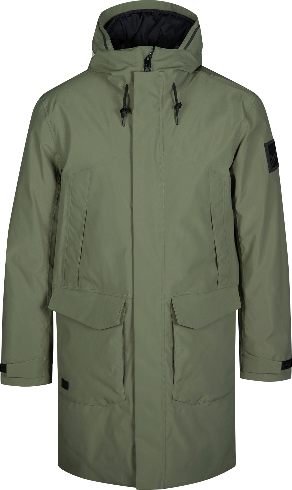 Halti Men's Bergga Warm Darymaxx Parka Four Leaf Clover Green