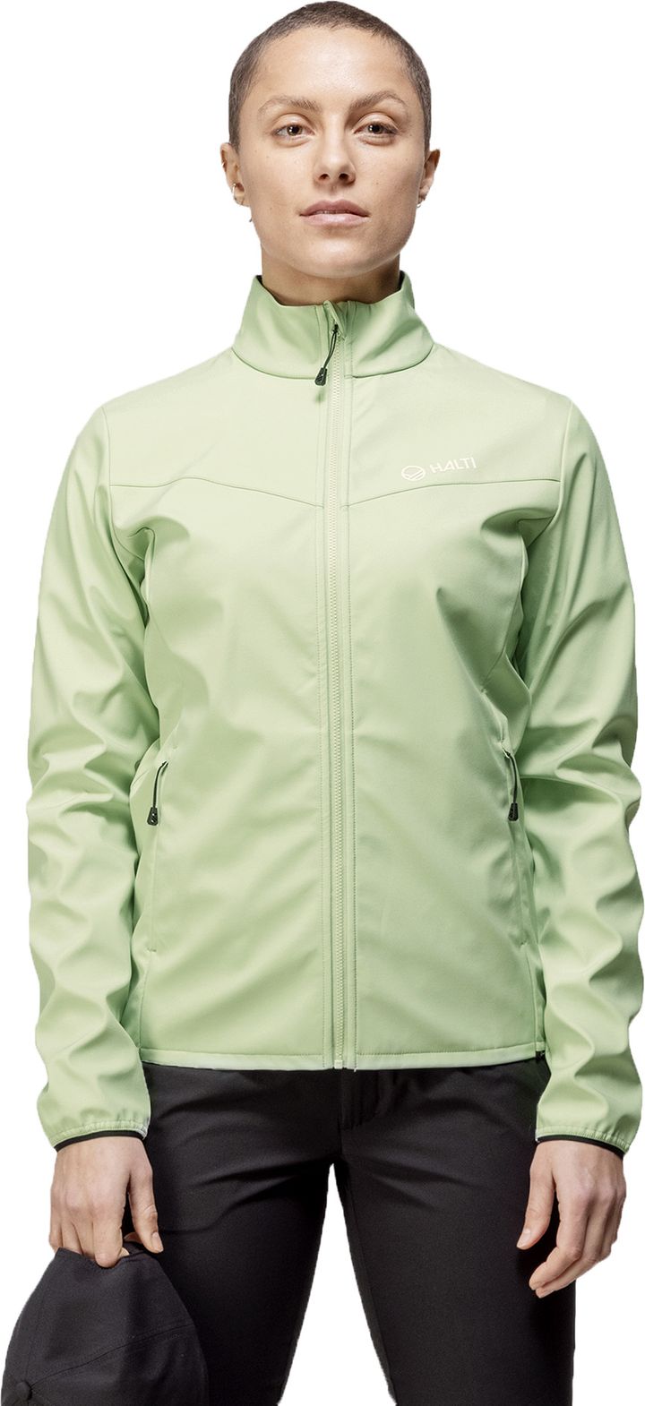 Halti Women's Wedge Softshell Jacket Smoke Green Halti