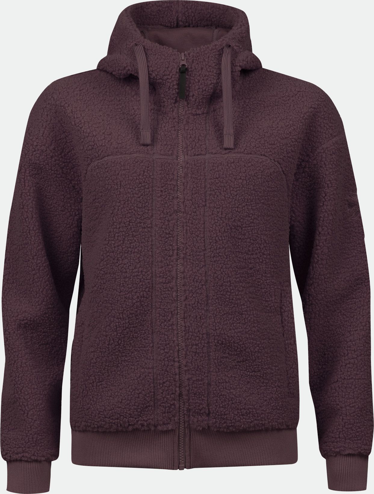 Halti Women's Lykky Fleece Jacket Fudge Maroon Red