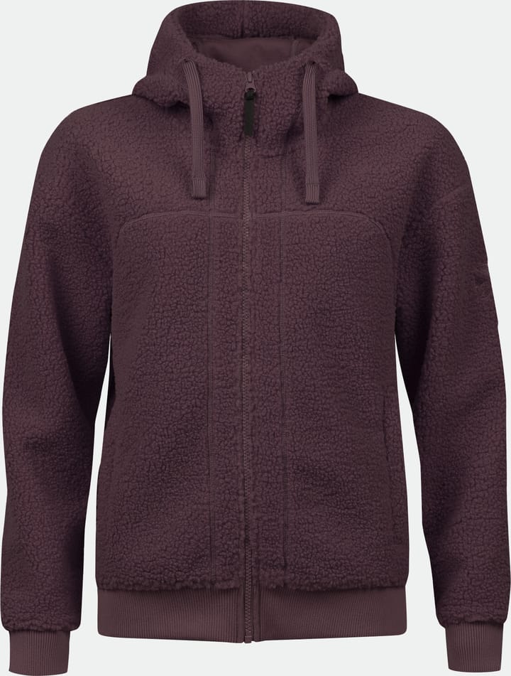 Halti Women's Lykky Fleece Jacket Fudge Maroon Red Halti Halti Women's Lykky Fleece Jacket Fudge Maroon Red Halti