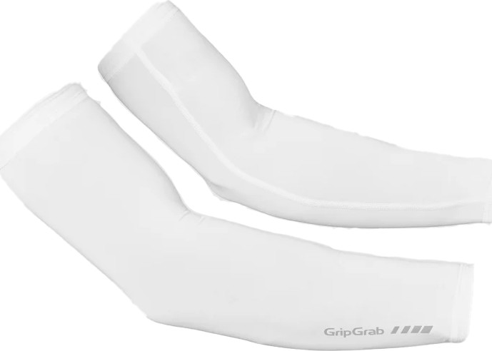 Gripgrab Upf 50+ Uv Protect Arm Sleeves White Treningshansker S