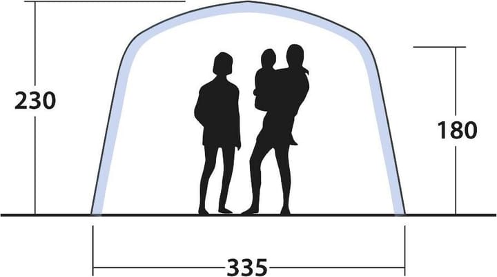 Outwell Vail Air Shelter Blue Outwell