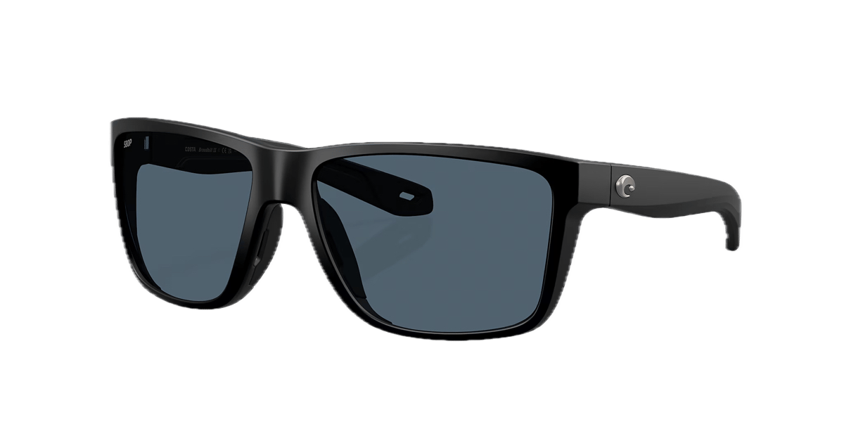 Costa Del Mar Broadbill II Grey 580P/Matte Black