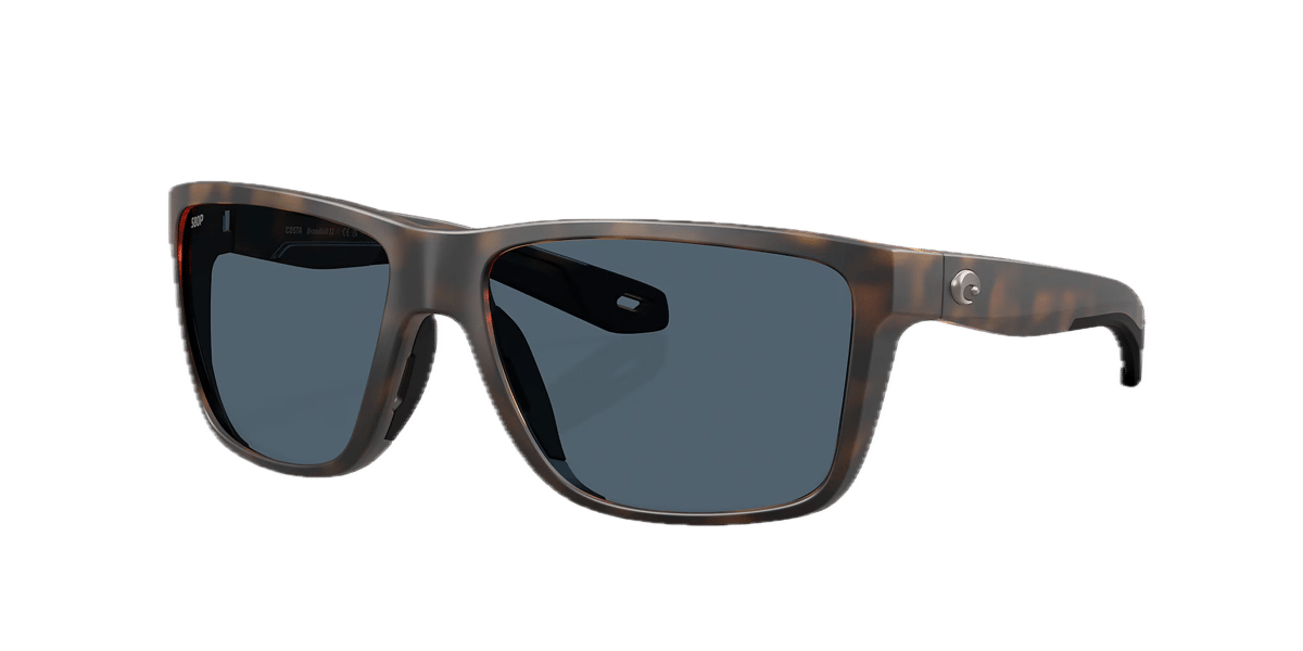 Costa Del Mar Broadbill II Grey 580P/Matte Tortoise