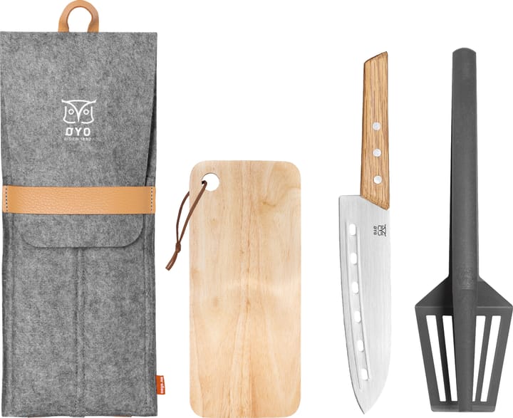 Øyo TRIO TURSETT M/KNIV, SPADEPINSETT OG FJØL Grey/Beige Øyo