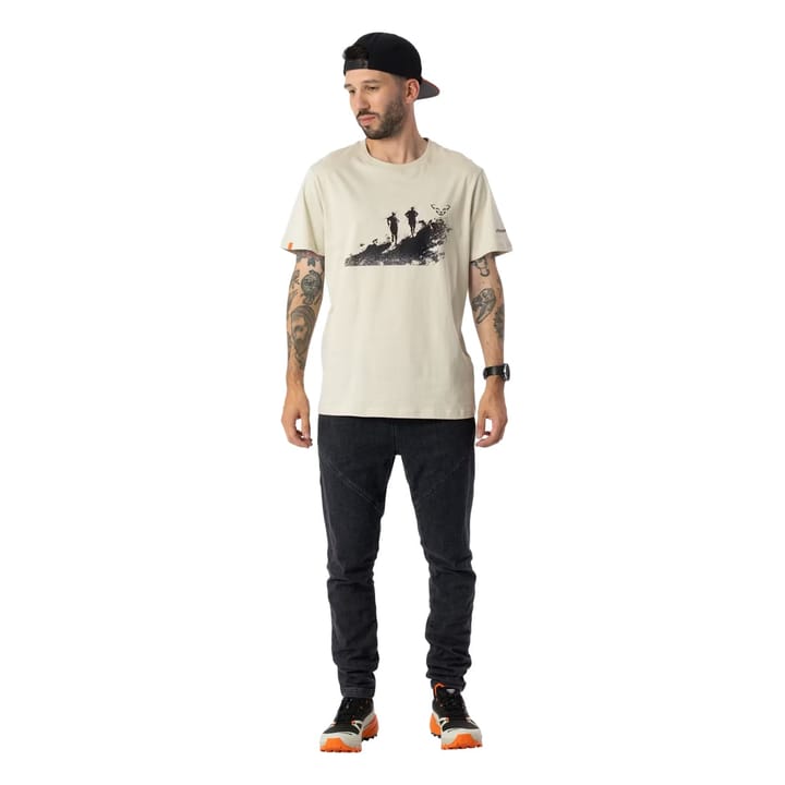 Dynafit Graphic Co M S/S Tee Overcast/runners Dynafit