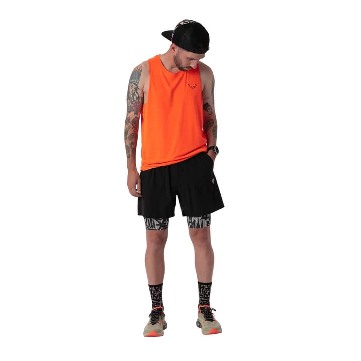 Dynafit Trail 2in1 Shorts M Black Out Overcast/7960 Dynafit