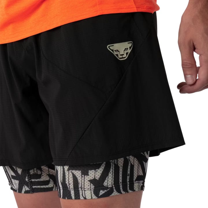 Dynafit Trail 2in1 Shorts M Black Out Overcast/7960 Dynafit