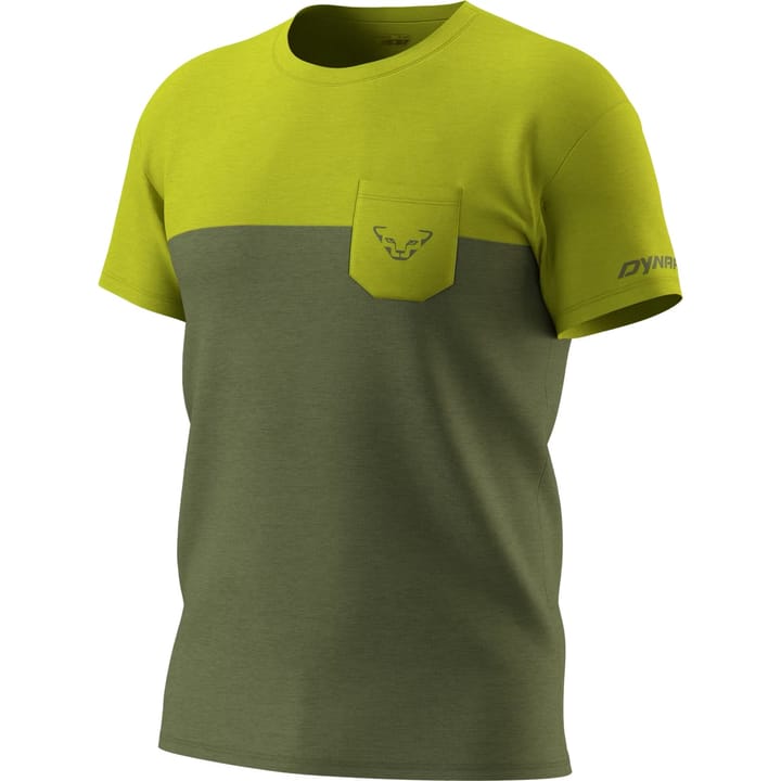 Dynafit Transalper Pocket S/S Tee M Golden Lime/5a40 Dynafit