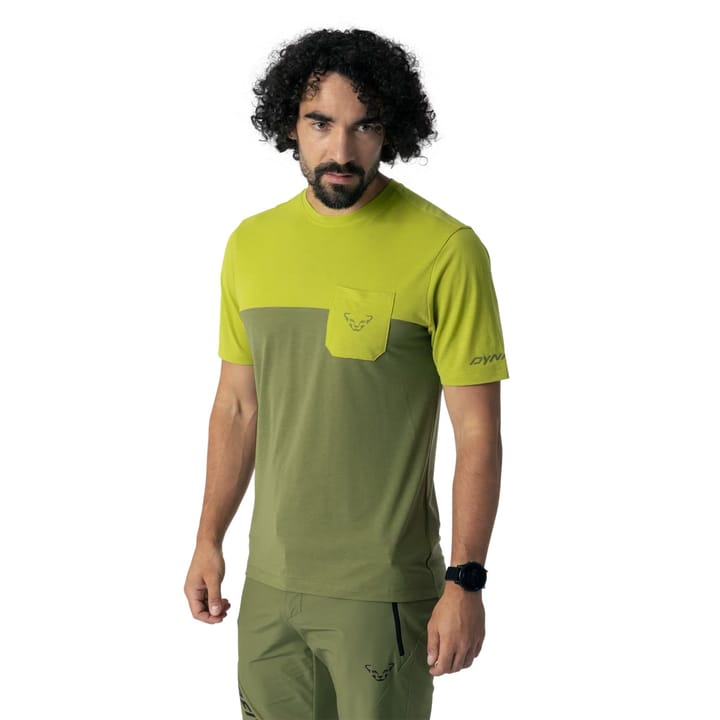 Dynafit Transalper Pocket S/S Tee M Golden Lime/5a40 Dynafit