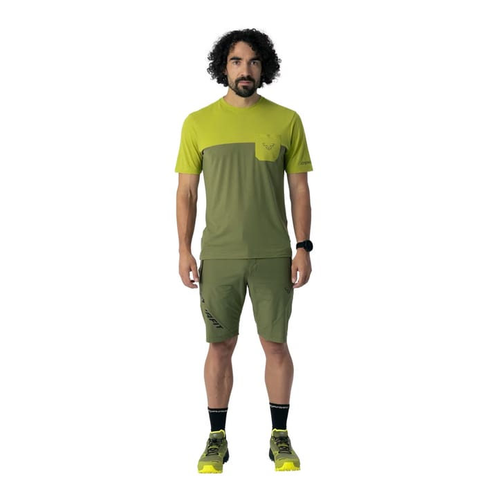 Dynafit Transalper Pocket S/S Tee M Golden Lime/5a40 Dynafit
