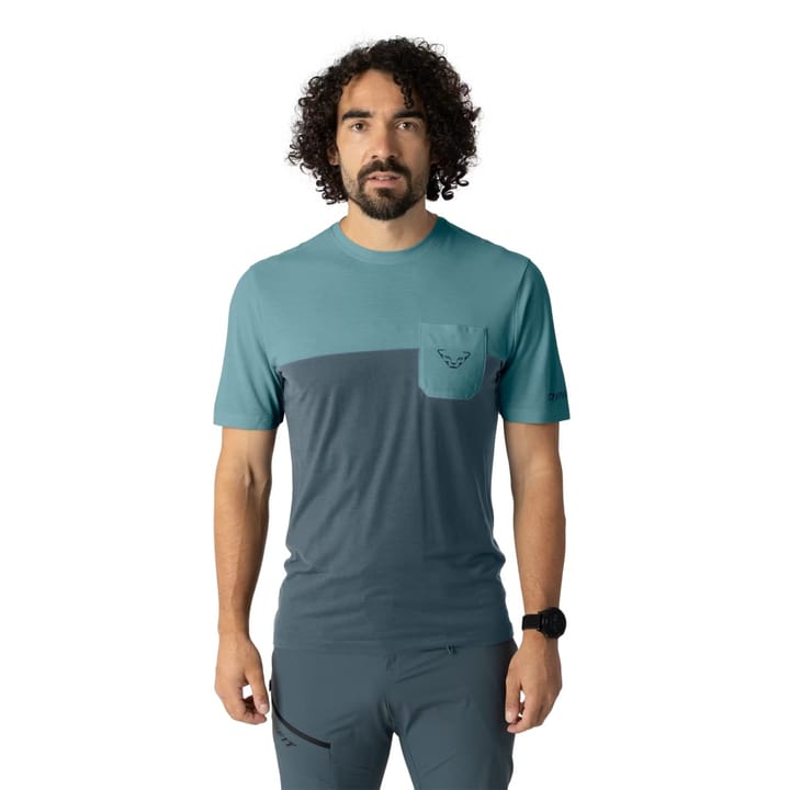 Dynafit Transalper Pocket S/S Tee M Smoke Blue/0720 Dynafit