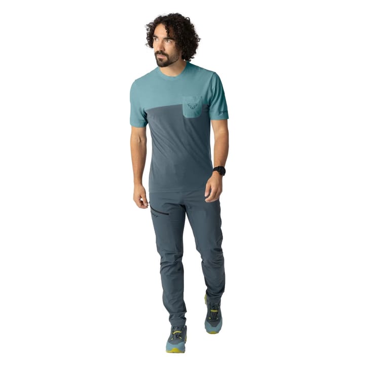 Dynafit Transalper Pocket S/S Tee M Smoke Blue/0720 Dynafit