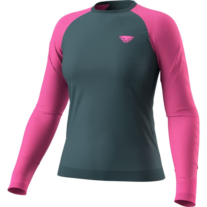 Dynafit Ultra S-Tech L/S Tee W Pink Glo/0720 Dynafit