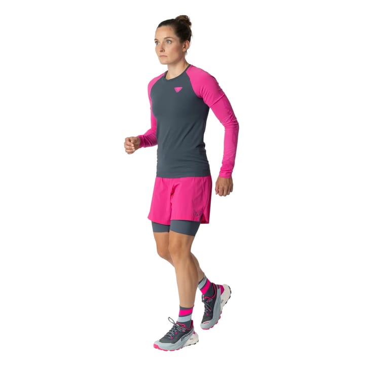 Dynafit Ultra S-Tech L/S Tee W Pink Glo/0720 Dynafit