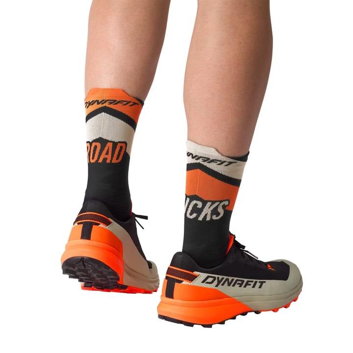 Dynafit Ultra Crew Socks Black Out Ultra Orange/4220 Dynafit