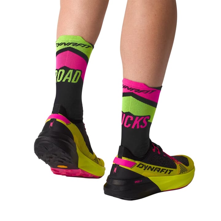 Dynafit Ultra Crew Socks Black Out Ultra Yellow/5a30 Dynafit