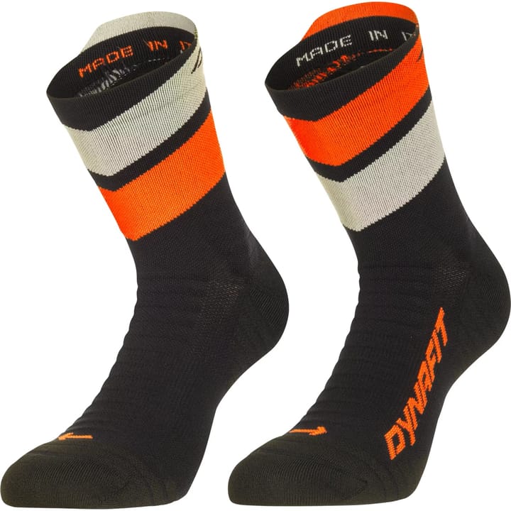 Dynafit Ultra Mid Socks Black Out Ultra Orange/4220 Dynafit