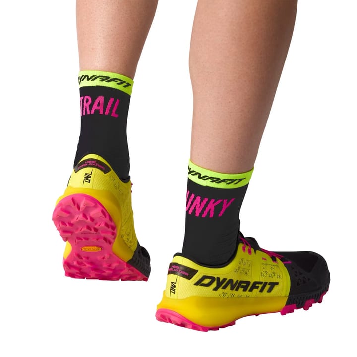 Dynafit Trail Mid Socks Black Out Ultra Yellow/5a30 Dynafit