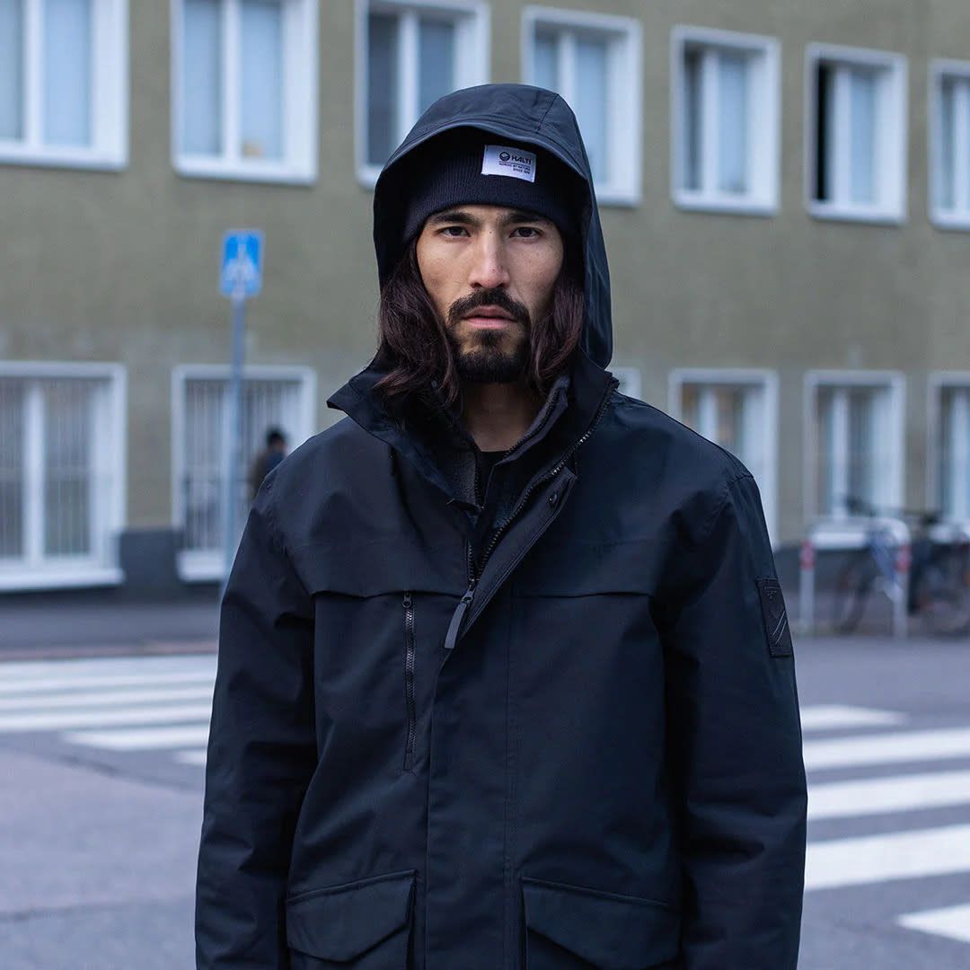 Halti Men's Bergga Warm Darymaxx Parka Black Shoppe Halti Men's