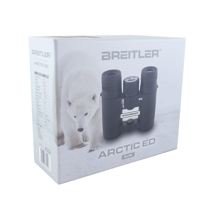 Breitler Arctic 8×32 ED Kikkert Sort Breitler