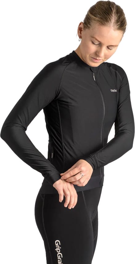 Gripgrab Women's Pacr Long Sleeve Jersey Black Gripgrab