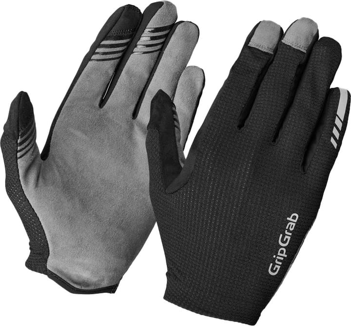 Gripgrab Pacr Insidegrip™ Full Finger Summer Gloves Black Gripgrab