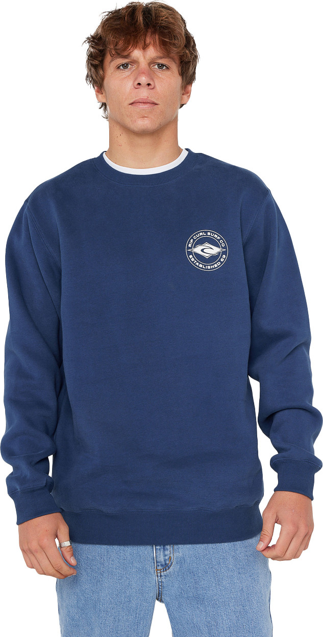 Rip Curl Men's Staple Crew Light Navy