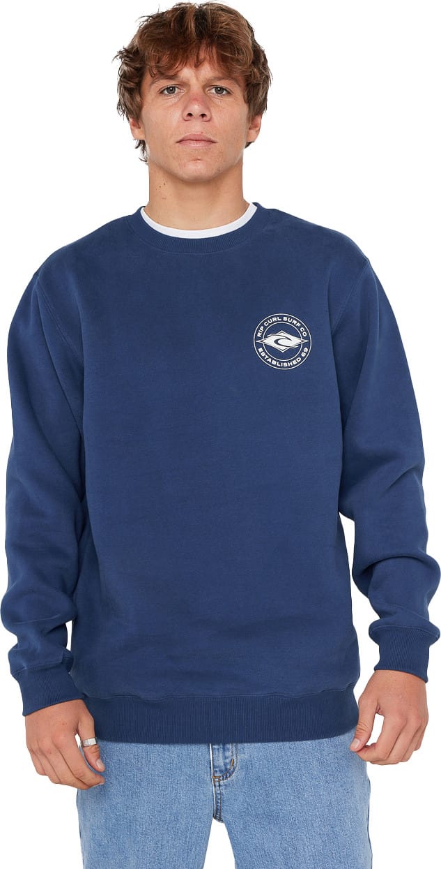 Rip Curl Men's Staple Crew Light Navy Rip Curl
