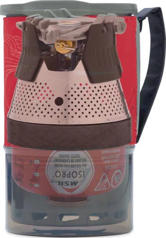 MSR WindBurner Personal Stove System Red MSR