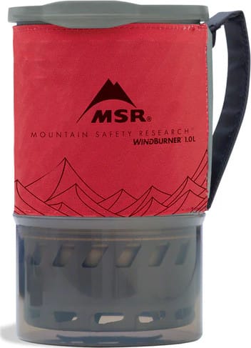 MSR WindBurner Personal Stove System Red MSR