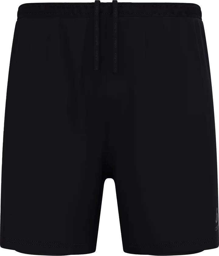 Odlo Men's 2-In-1 Short Essential 6 Inch Black Odlo