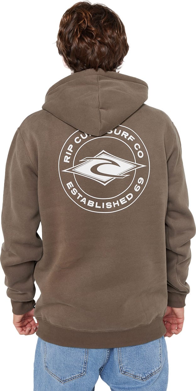 Rip Curl Men's Staple Hood Rock Rip Curl Rip Curl Men's Staple Hood Rock Rip Curl