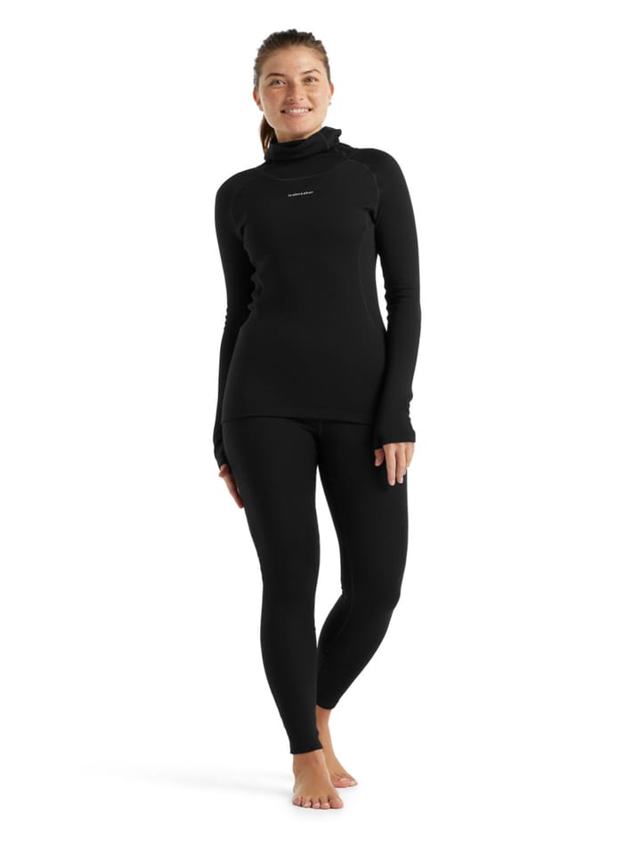 Icebreaker W Merino Leggings Black Icebreaker Icebreaker W Merino Leggings Black Icebreaker