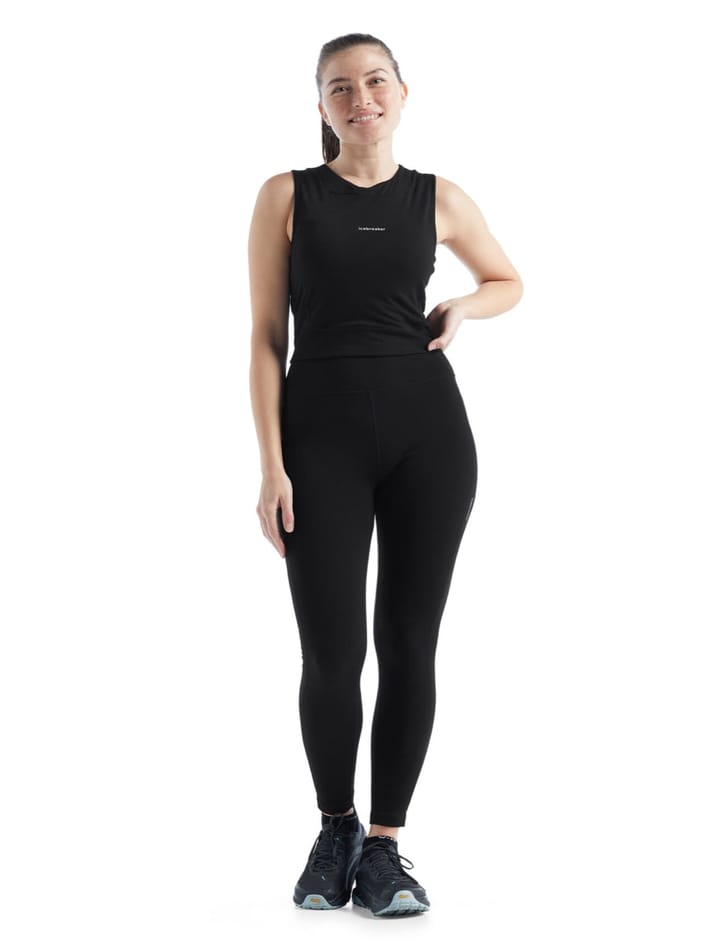 Icebreaker W Fastray High Rise Tights Black Icebreaker Icebreaker W Fastray High Rise Tights Black Icebreaker