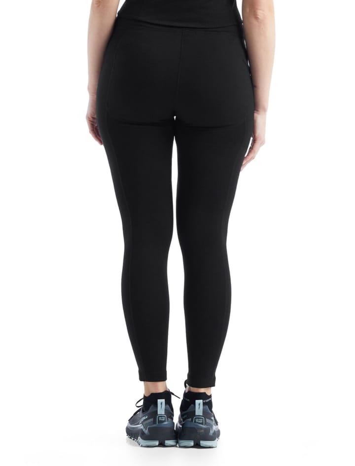Icebreaker W Fastray High Rise Tights Black Icebreaker Icebreaker W Fastray High Rise Tights Black Icebreaker