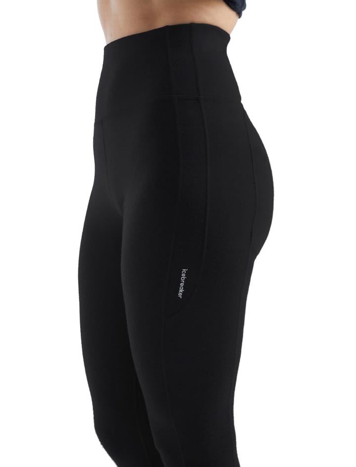 Icebreaker W Fastray High Rise Tights Black Icebreaker Icebreaker W Fastray High Rise Tights Black Icebreaker